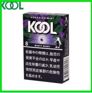 Kool香煙企鵝北海道薄荷莓果8mg日本本土免稅香港現貨