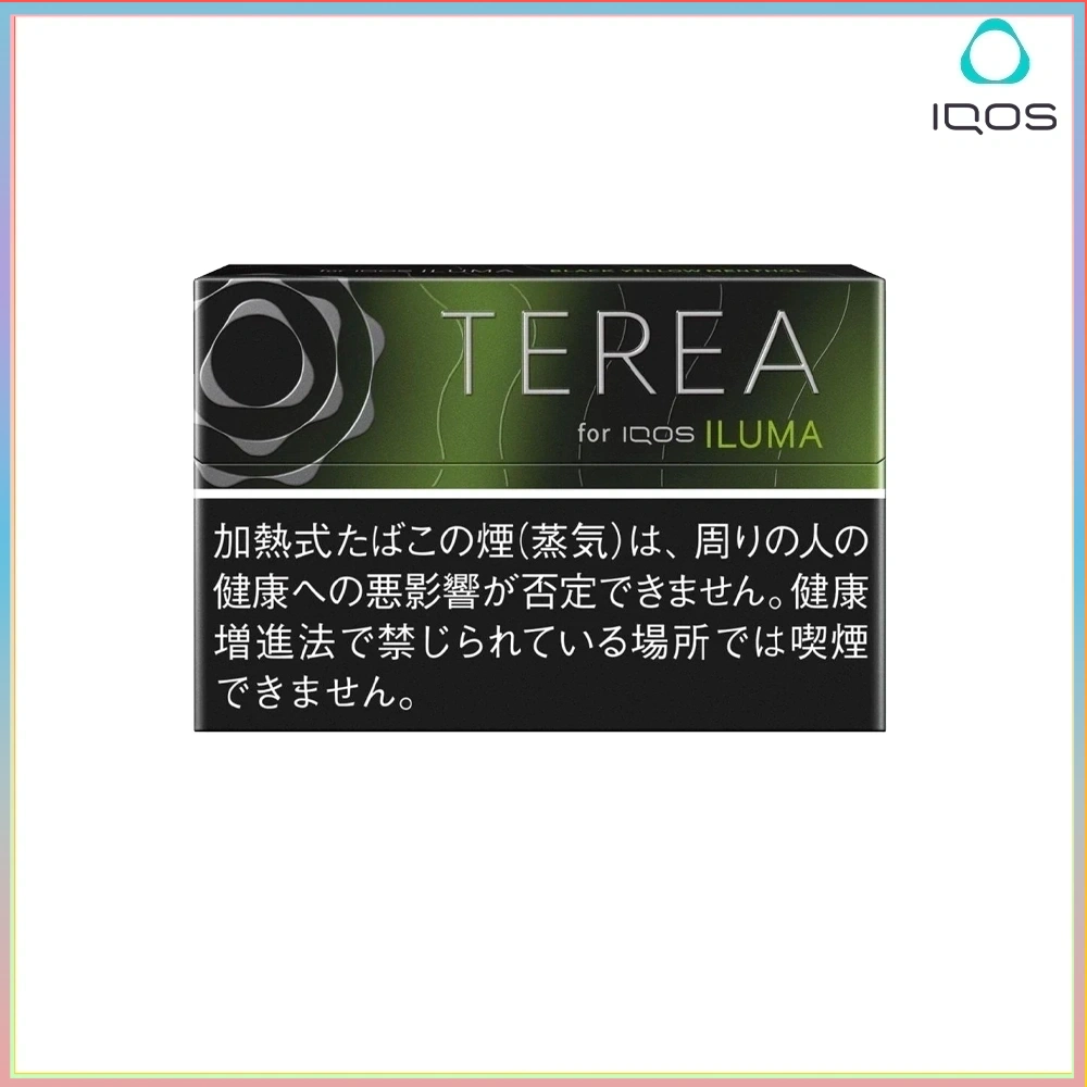 TEREA黑檸檬 IQOS TEREA Black Yellow Menthol(黑青檸)煙彈